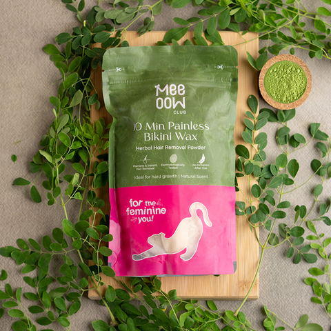 4-in-1 Herbal Bikini Hair Removal Powder Mask
