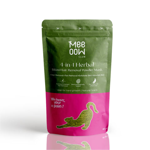 4-in-1 Herbal Bikini Hair Removal Powder Mask