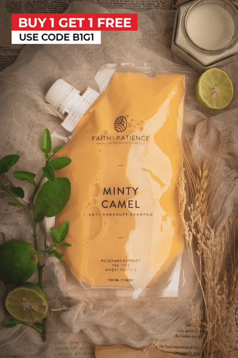 Refill Minty Camel Shampoo - 500ml