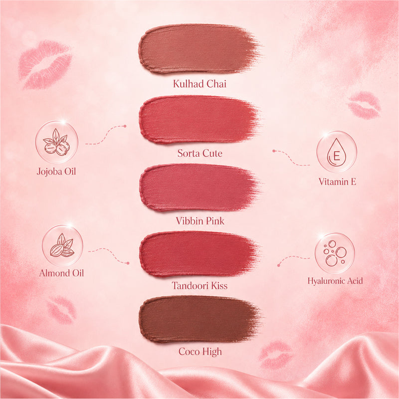 Lip and Cheek Tint - Kulhadh Chai