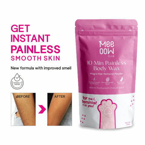 Mogra Body Hair Removal Powder Wax