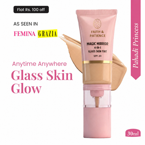 Magic Mirror Glow Serum Tint 4 in 1 (Benefits) - 001 Pahadi Princess (Fair)