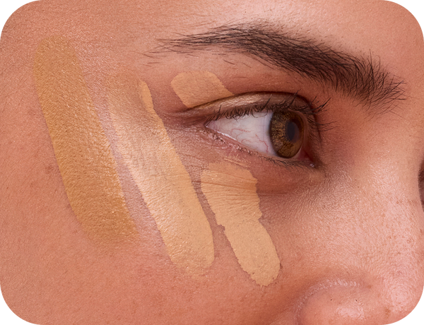 Start with clean skin. Dot the Glass Skin Tint SPF 20 evenly across your face.