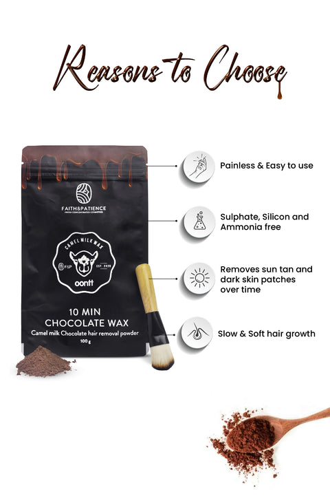 Chocolate Hair Removal Powder - 10 Min Full Body Wax