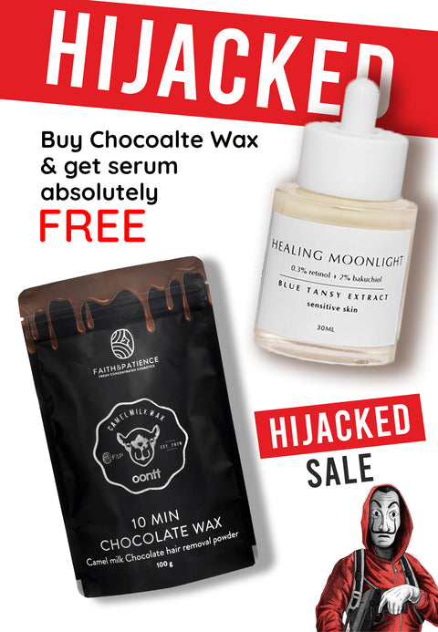 Try Chocolate Wax & Get Anti Aging Serum Absolutely Free