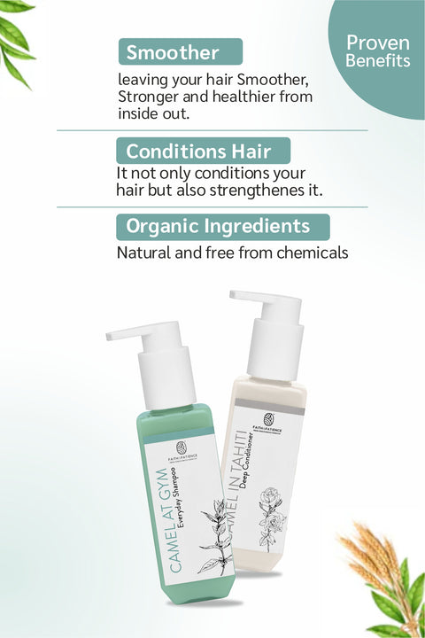 Camel At Gym Shampoo And Conditioner 200 ml