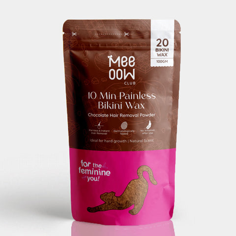 4-in-1 Chocolate Bikini Hair Removal Powder Mask