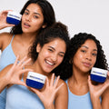 Moroccan Nila Powder Blue Clay Mask jar for face and skin brightening
