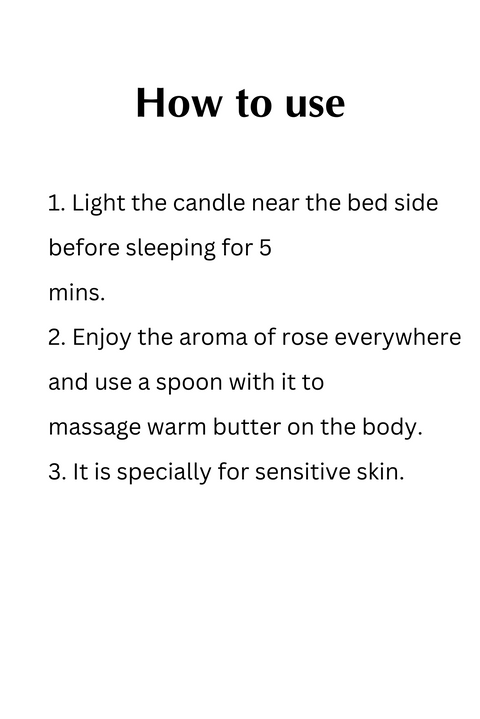 Rose Quartz Massaging Candle