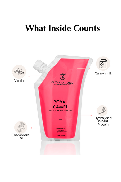Refill Royal Camel Shampoo - 500ML