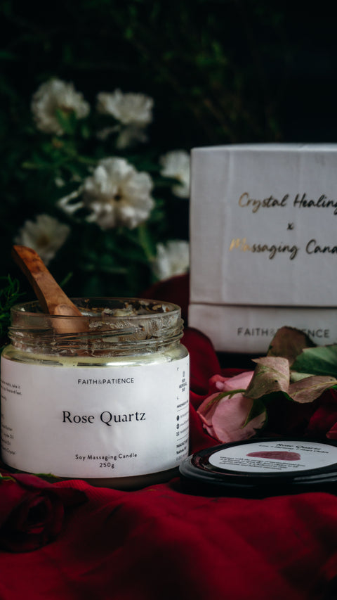 Rose Quartz Massaging Candle